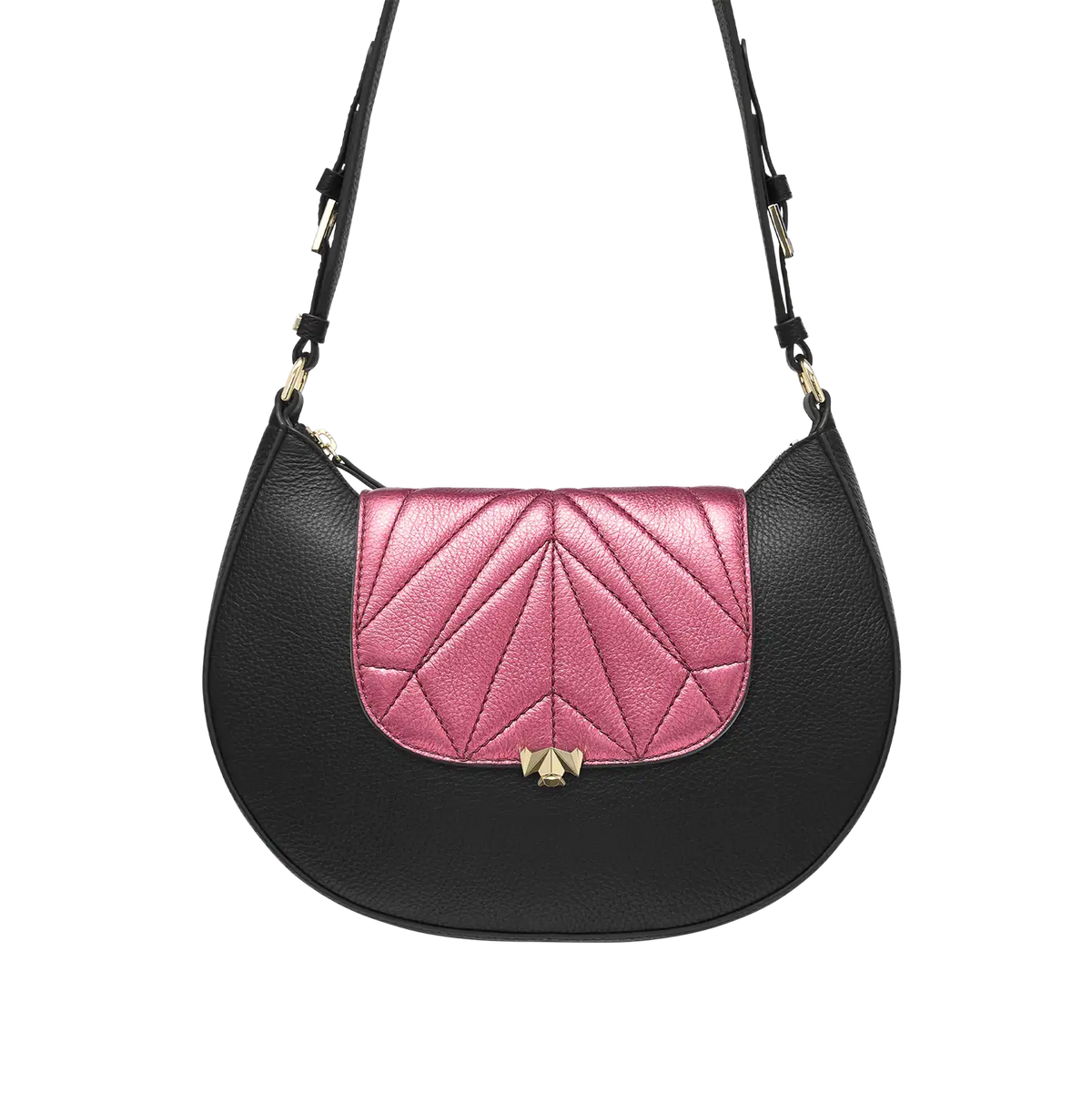 Wechselklappe - Mini Kinda Metallic Mulberry - pink-metallic