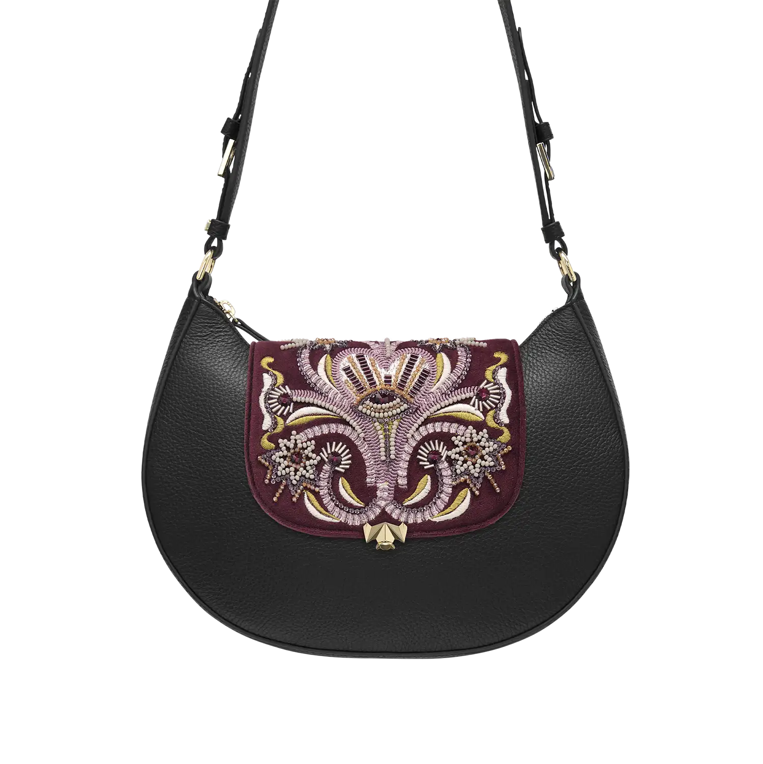 Wechselklappe - Mini La Mystérieuse - weinrot