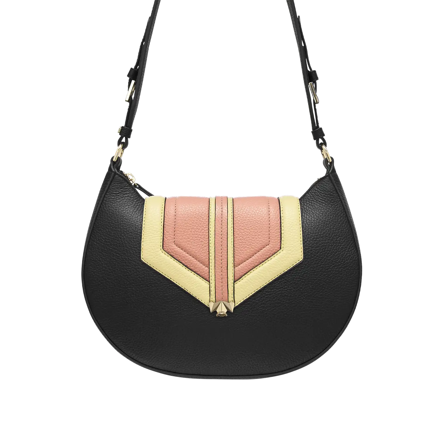 Wechselklappe - Mini Pastel Harmony - gelb-rosa