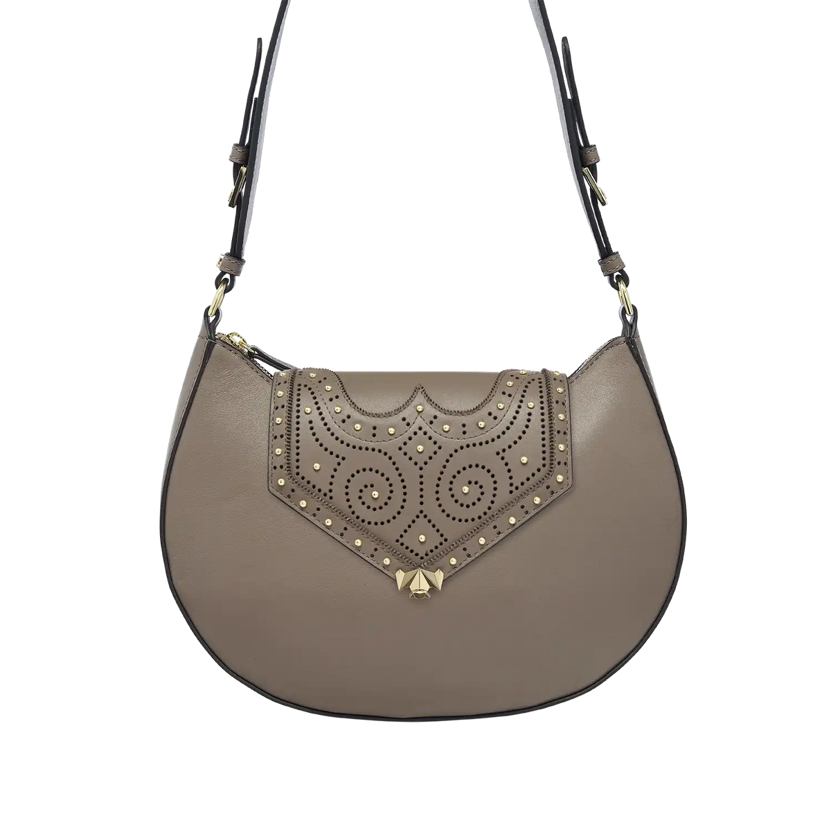 Wechselklappe - Mini Dandy Case - taupe