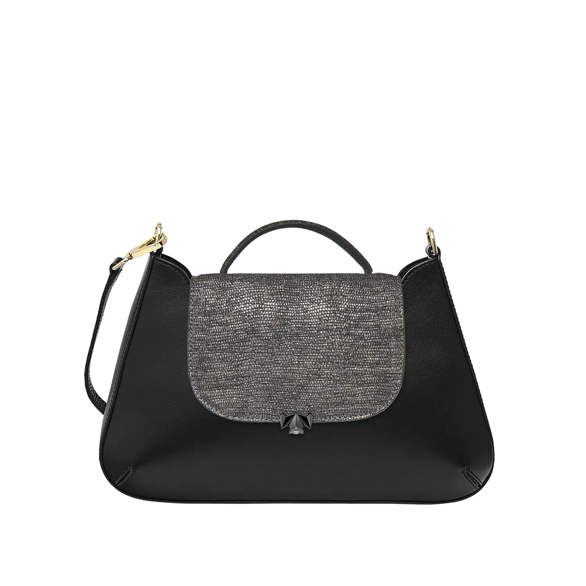 BC Wechselklappe - Mini Black Glam - anthrazit-metallic