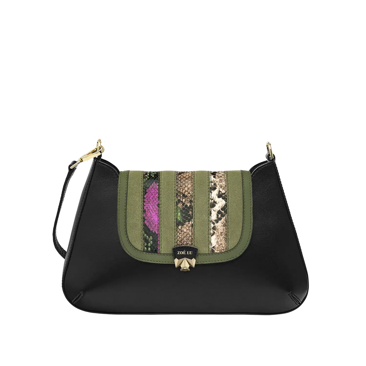 Wechselklappe - Mini Boa Calling - gruen-bunt