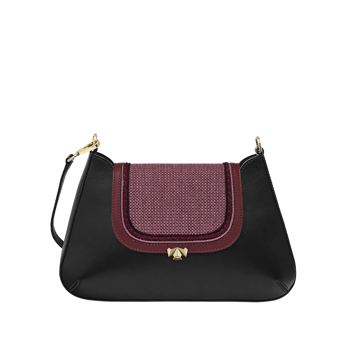 Wechselklappe - Mini Burgundy Kiss - dunkelrot