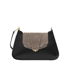 Wechselklappe - Mini Milky Solitair - taupe