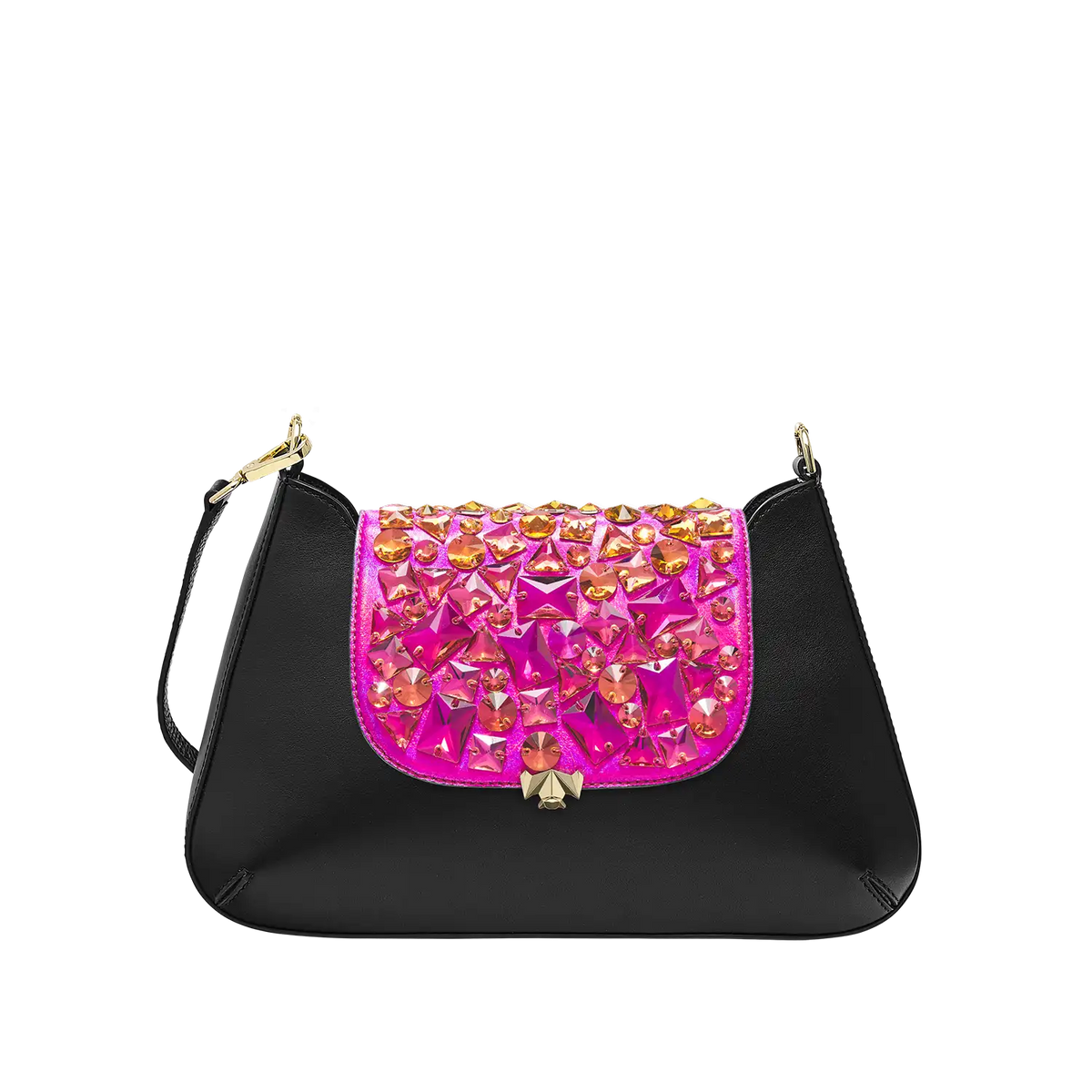 Wechselklappe - Mini Sizzling Pink - pink-metallic