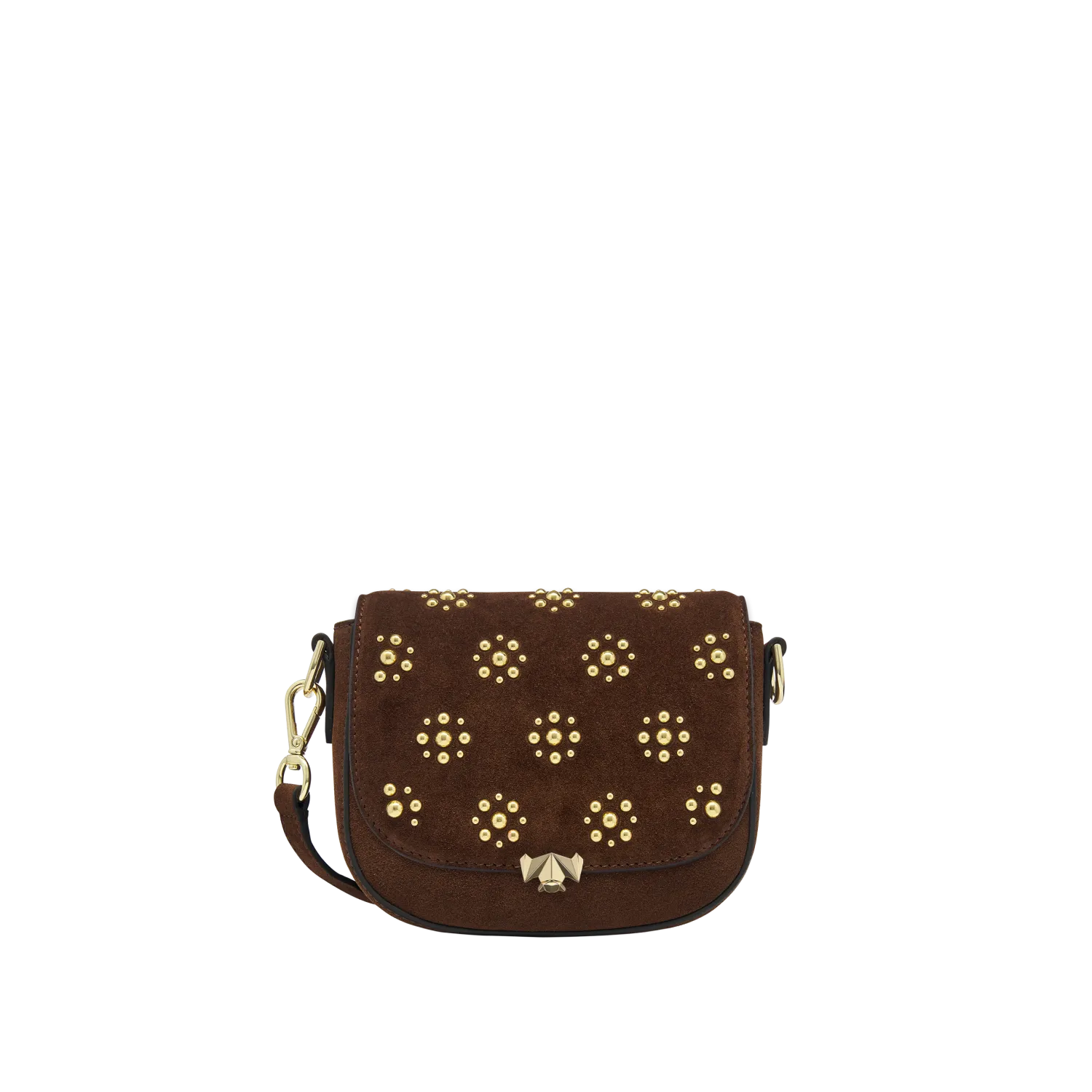 Wechselklappe - Mini Rebel Bloom - braun