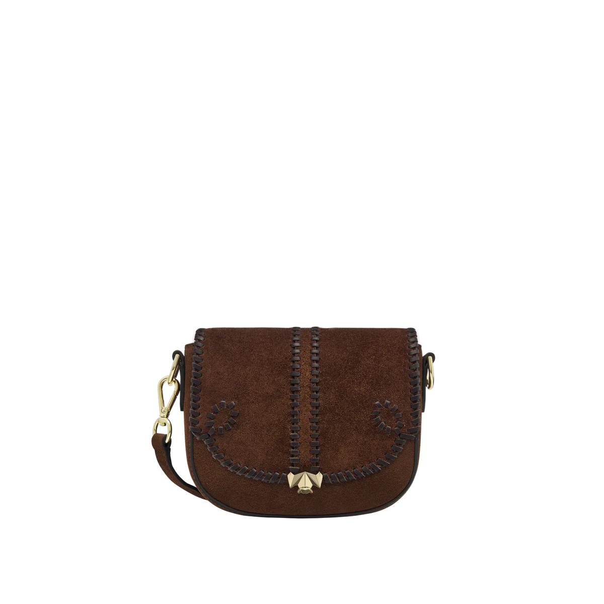Wechselklappe - Mini Saddle Grace - braun
