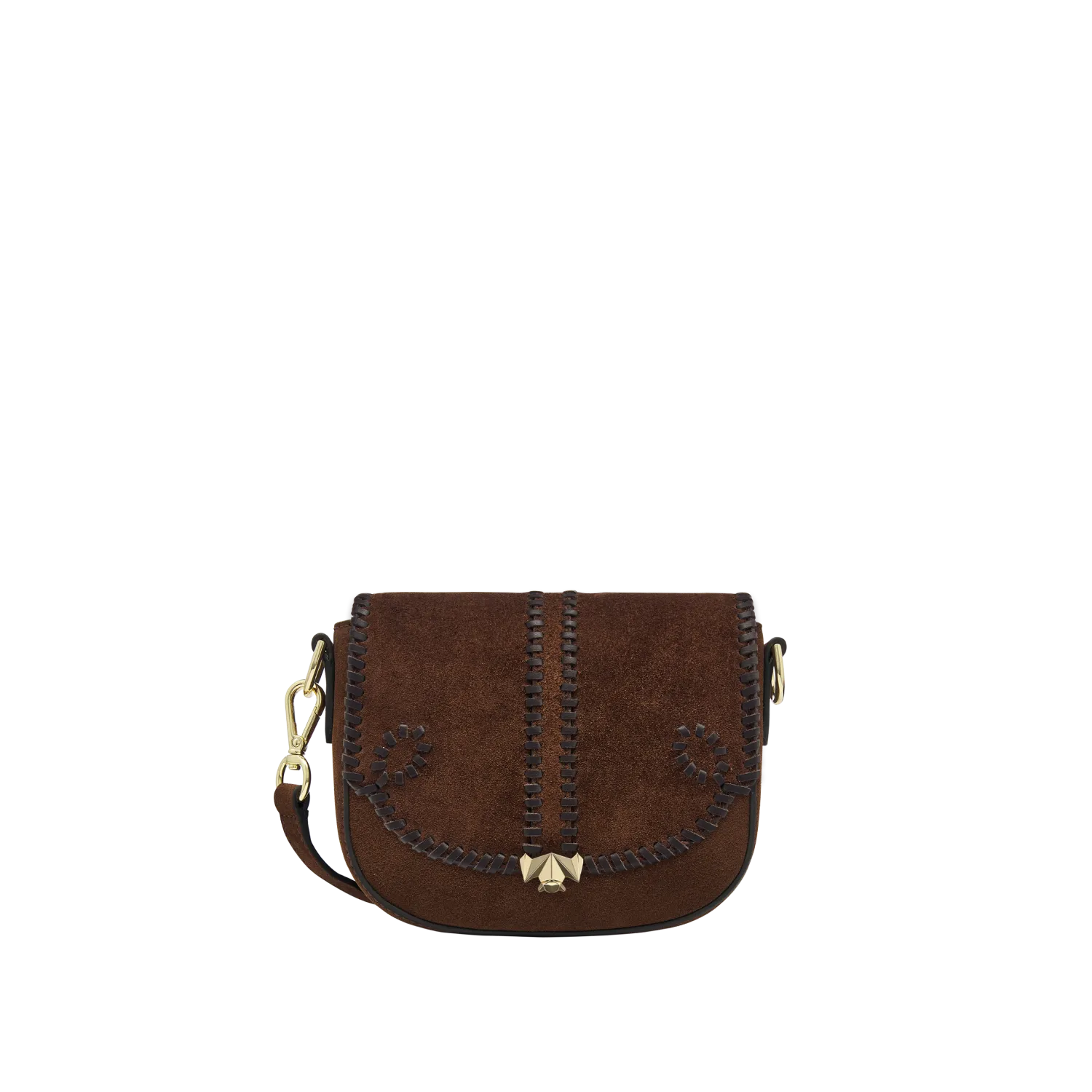 Wechselklappe - Mini Saddle Grace - braun