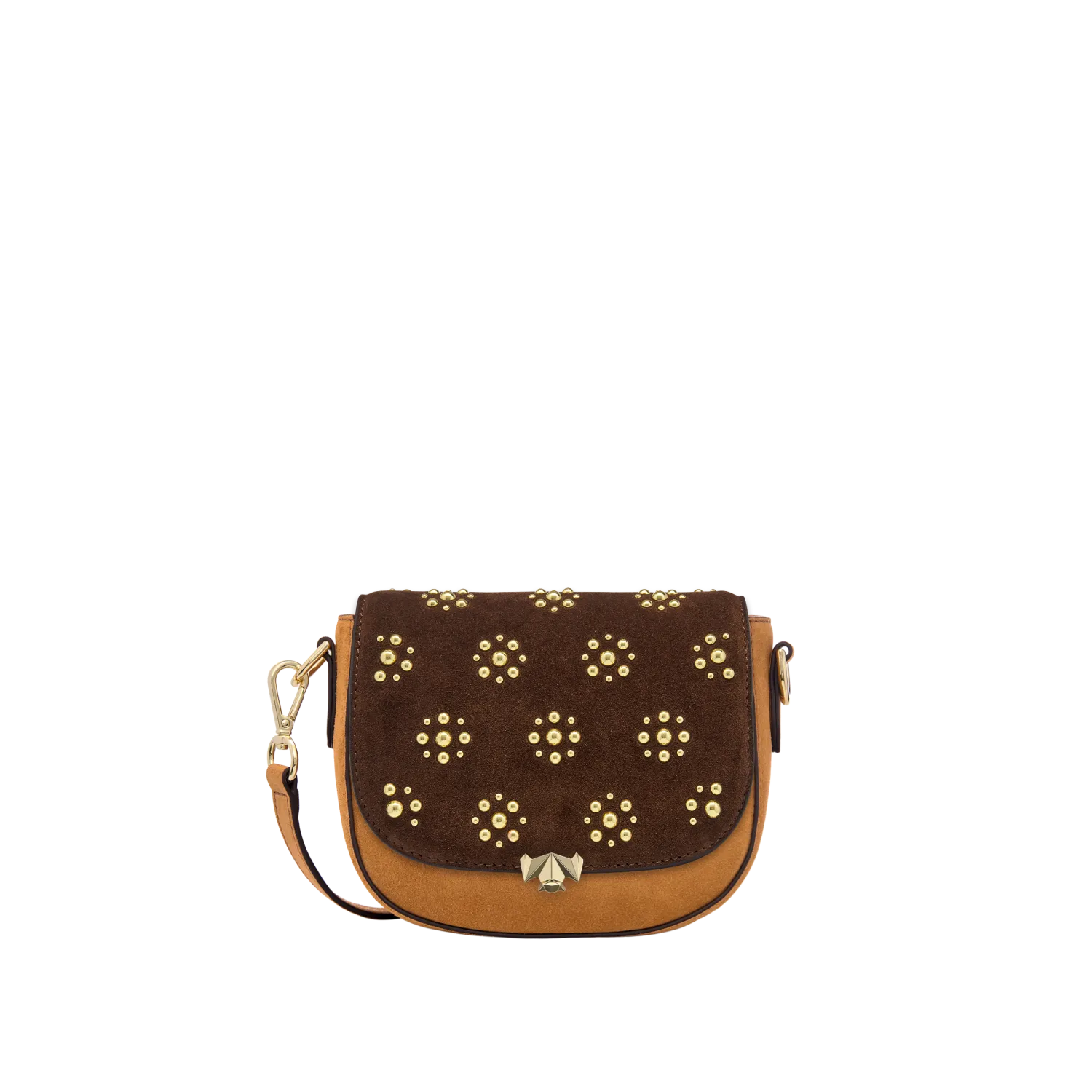 Wechselklappe - Mini Rebel Bloom - braun