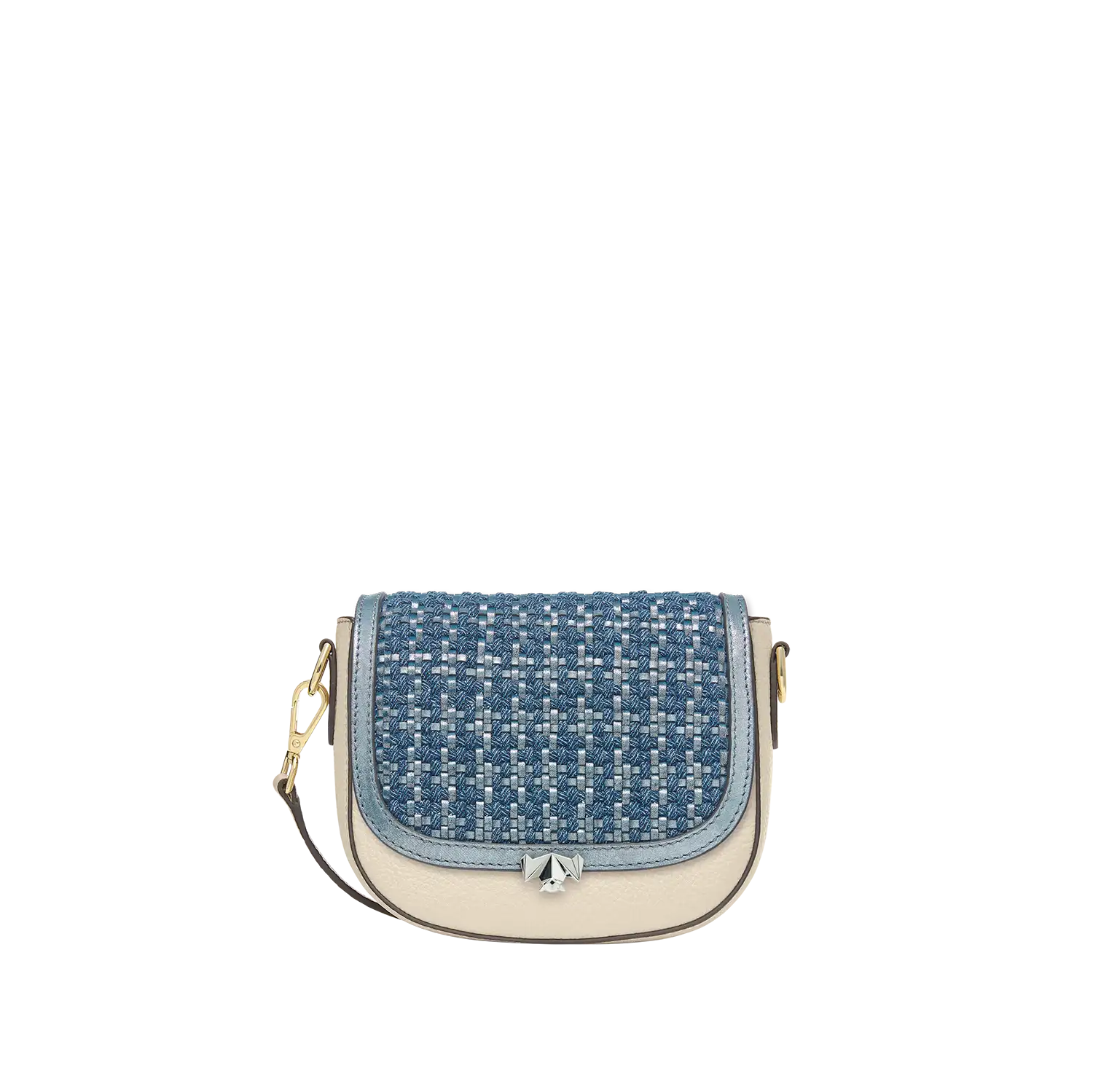 SC Wechselklappe - Mini Blue Bling - blau-metallic