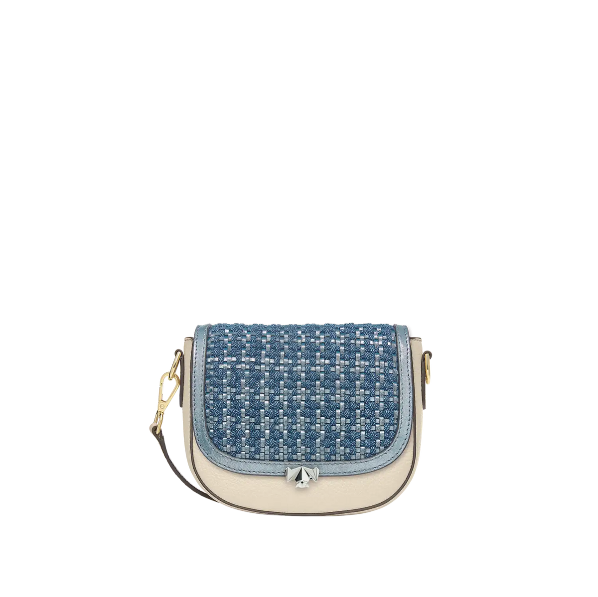 SC Wechselklappe - Mini Blue Bling - blau-metallic