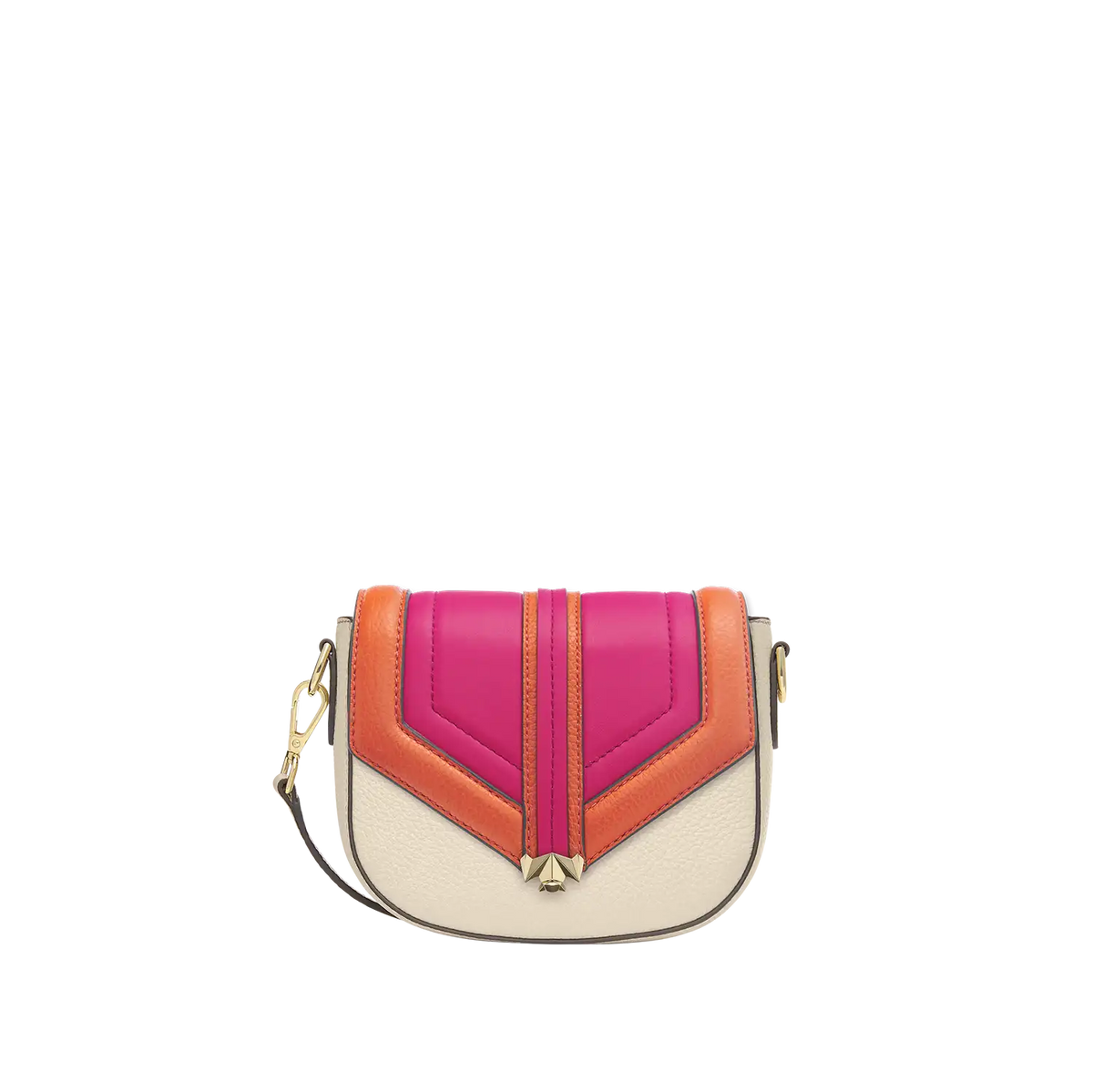 Wechselklappe - Mini Electric Sunset - pink-orange