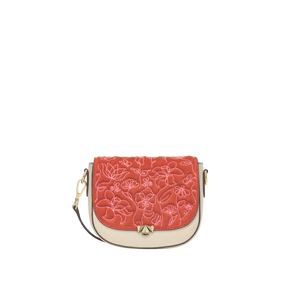Wechselklappe - Mini Garden of Love - rot-pink
