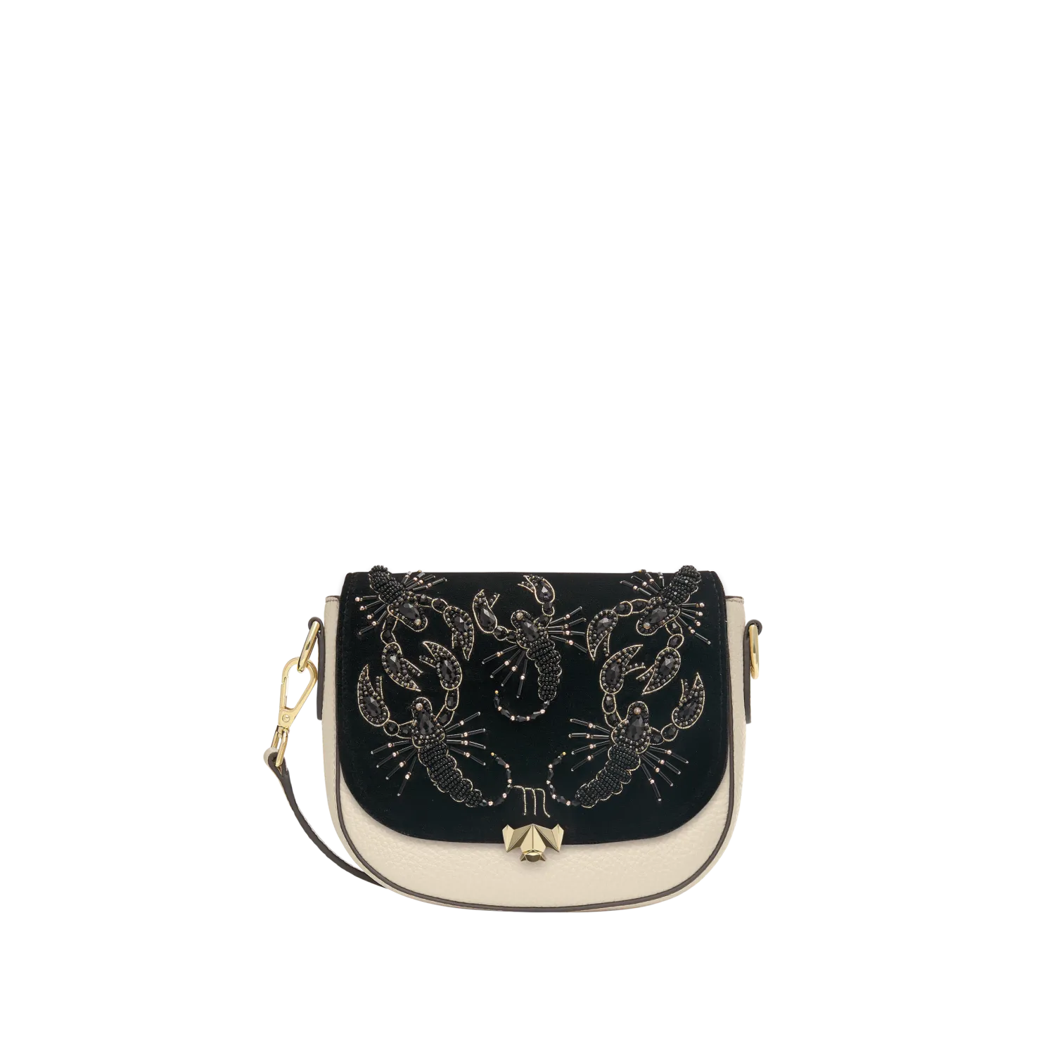 Wechselklappe - Mini Gilded Scorpion - schwarz