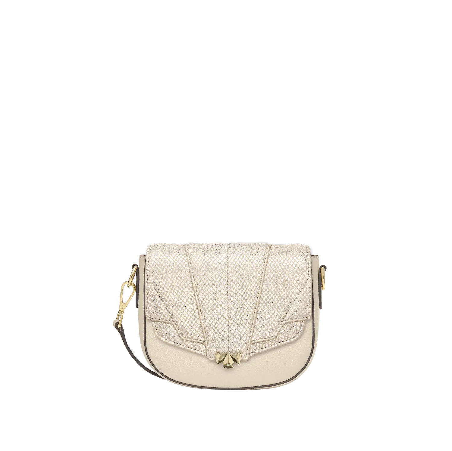 Wechselklappe - Mini Happy Ever After - beige-silber