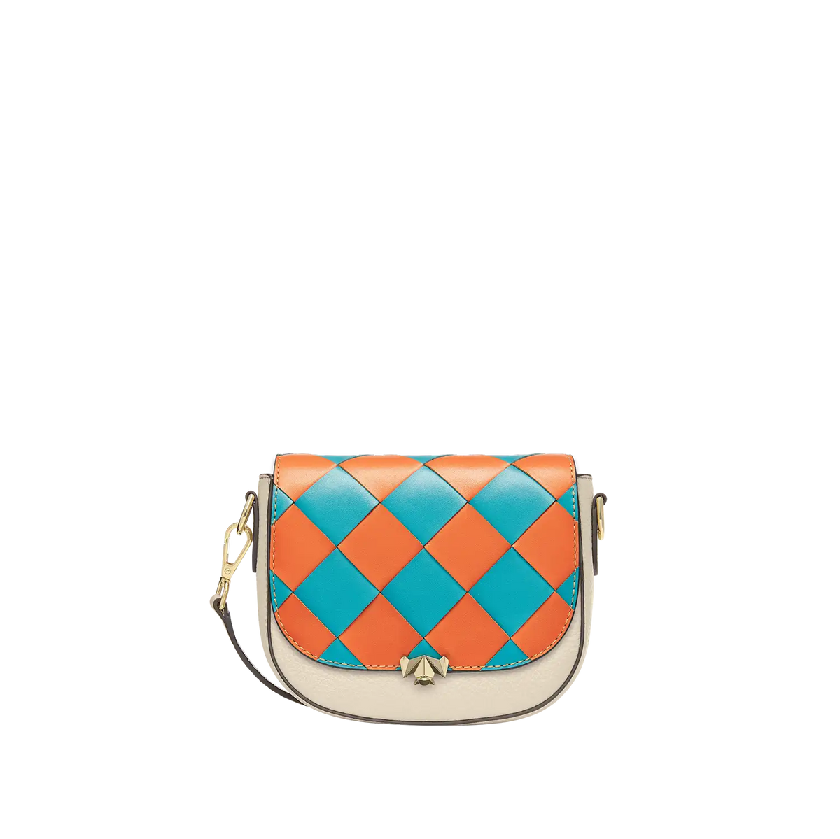 Wechselklappe - Mini La Giocosa - türkis-orange