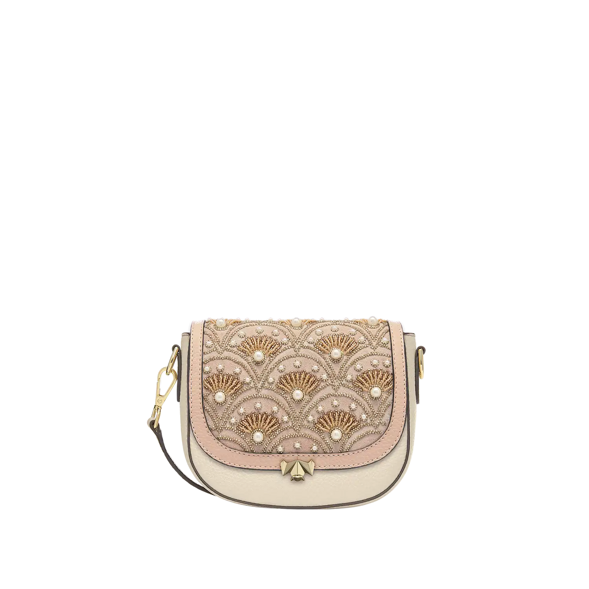 Wechselklappe - Mini Love Blossom - nude