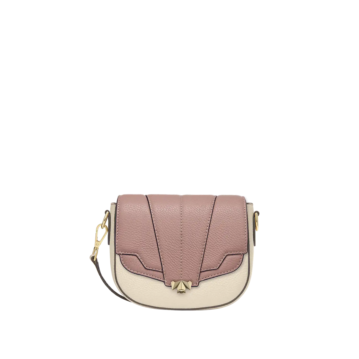 Wechselklappe - Mini Macaron Solitair - altrosa