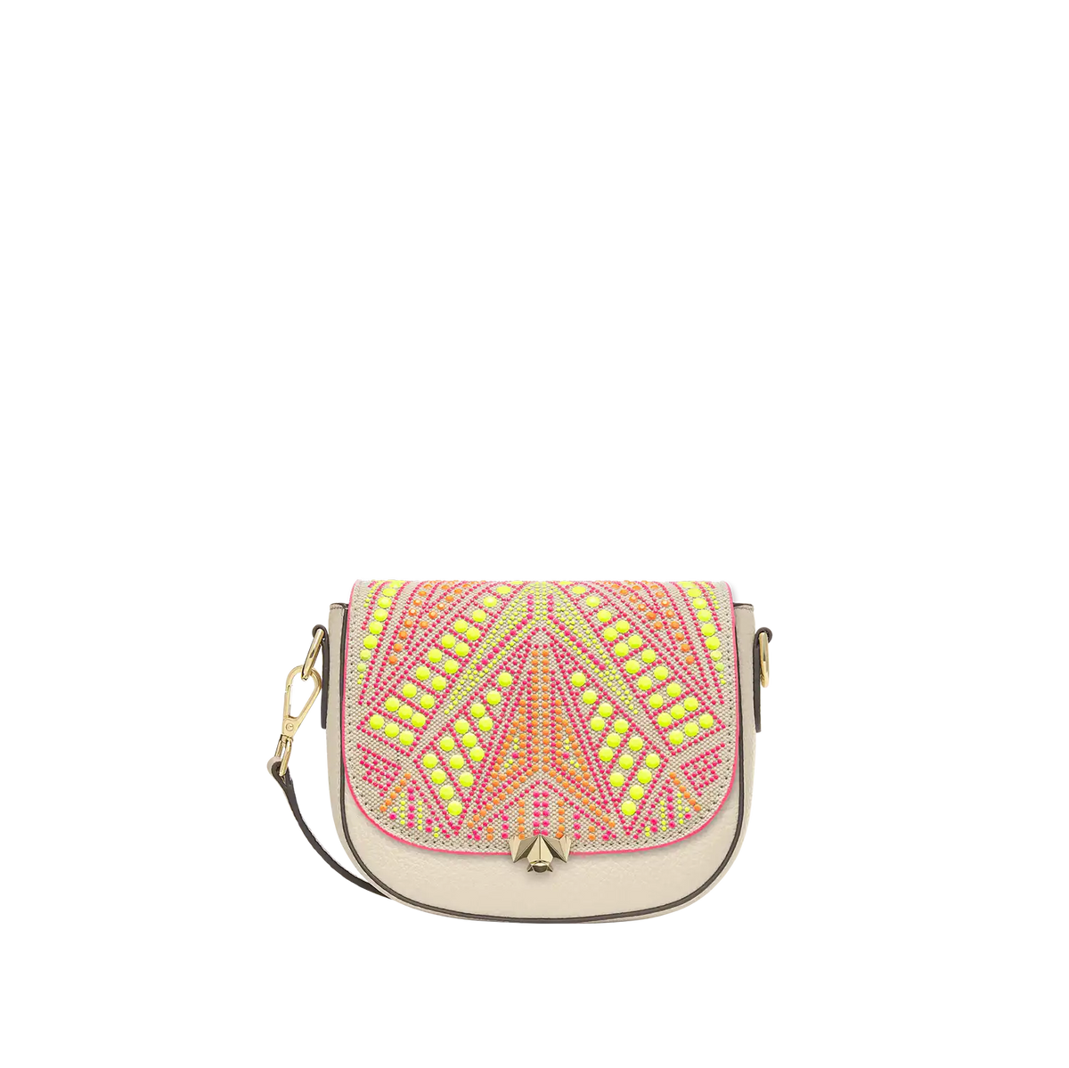Wechselklappe - Mini Neon Vibes - beige