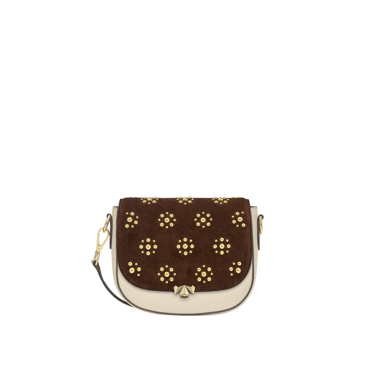 Wechselklappe - Mini Rebel Bloom - braun