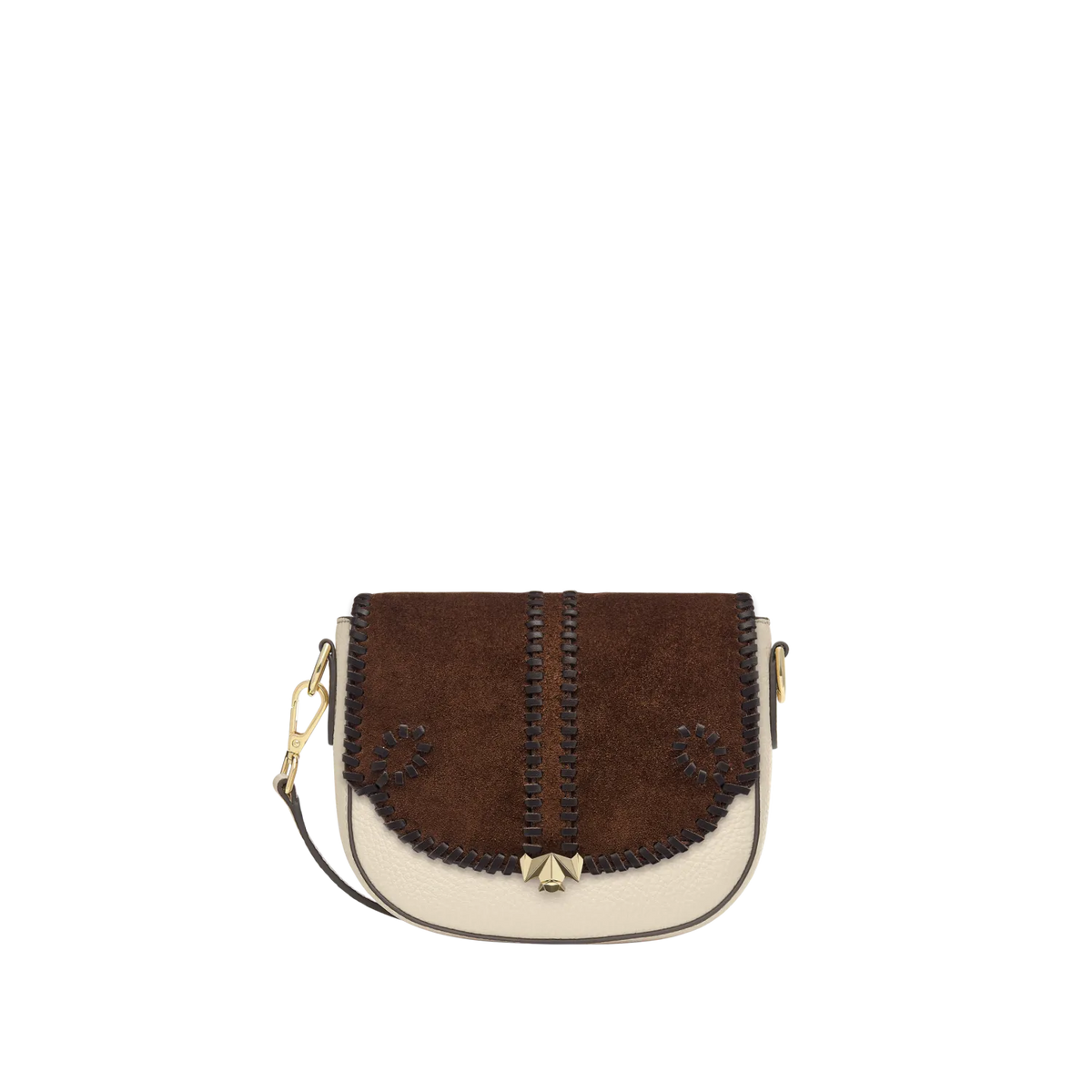 Wechselklappe - Mini Saddle Grace - braun