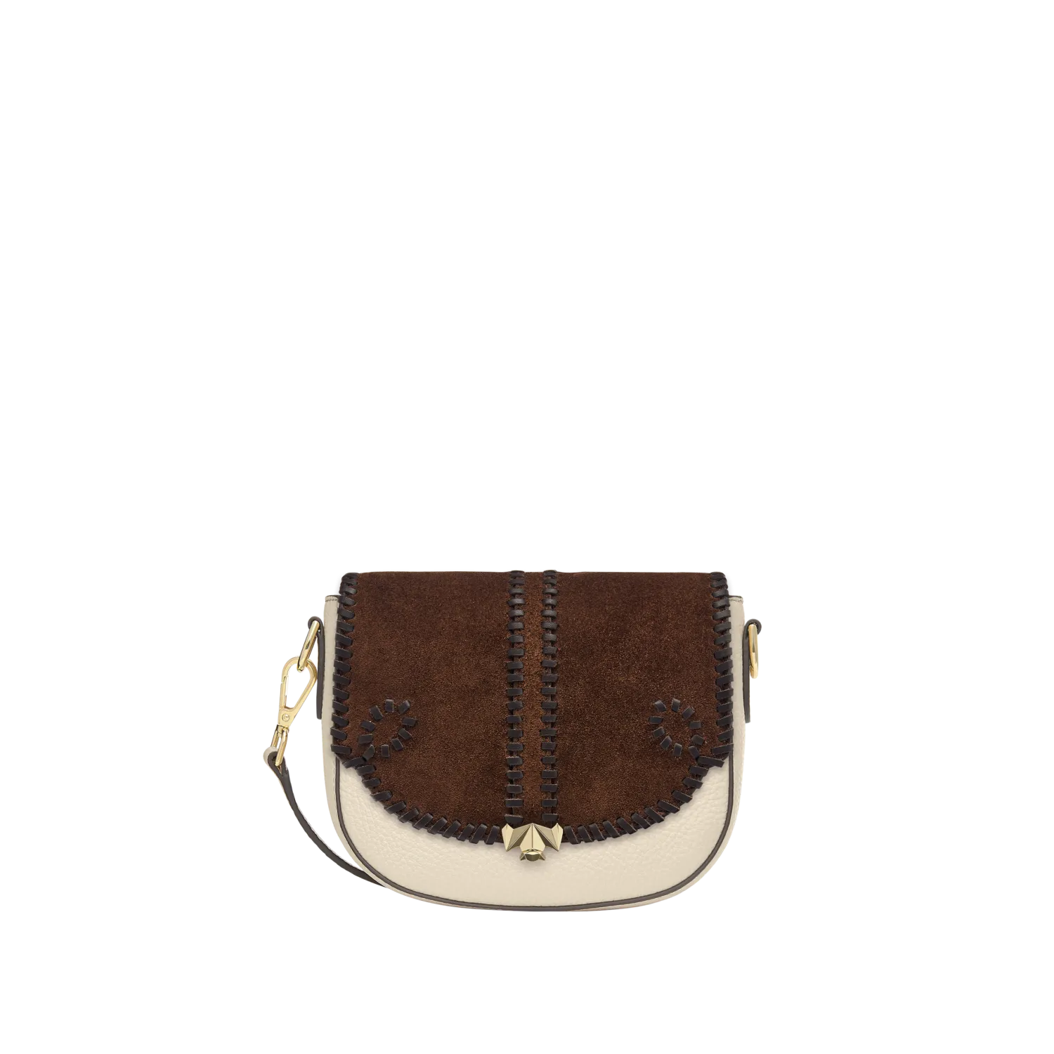 Wechselklappe - Mini Saddle Grace - braun