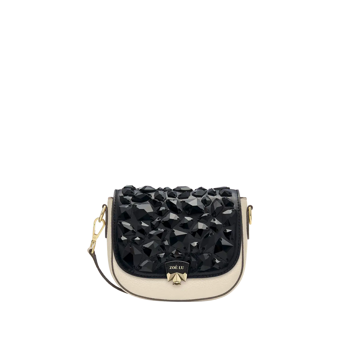 Wechselklappe - Mini Shiny Cassiopeia - schwarz