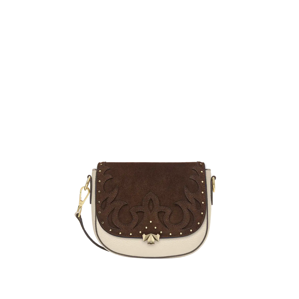 Wechselklappe - Mini Yee-Haw - braun