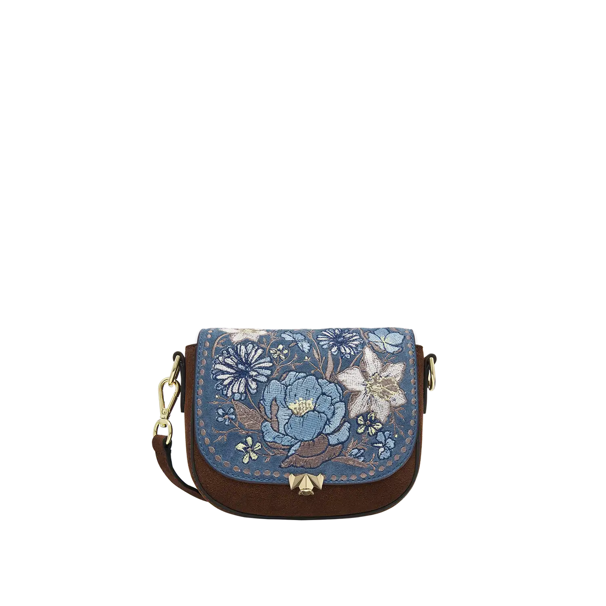 Wechselklappe - Mini Butter Bloom - blau