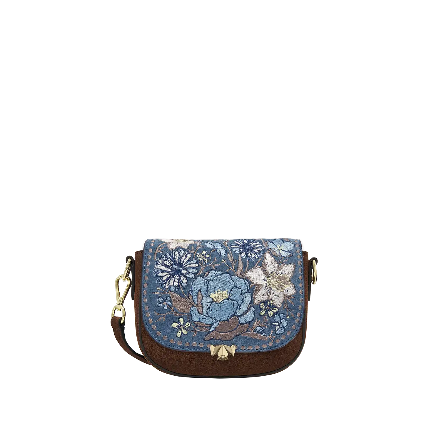 Wechselklappe - Mini Butter Bloom - blau