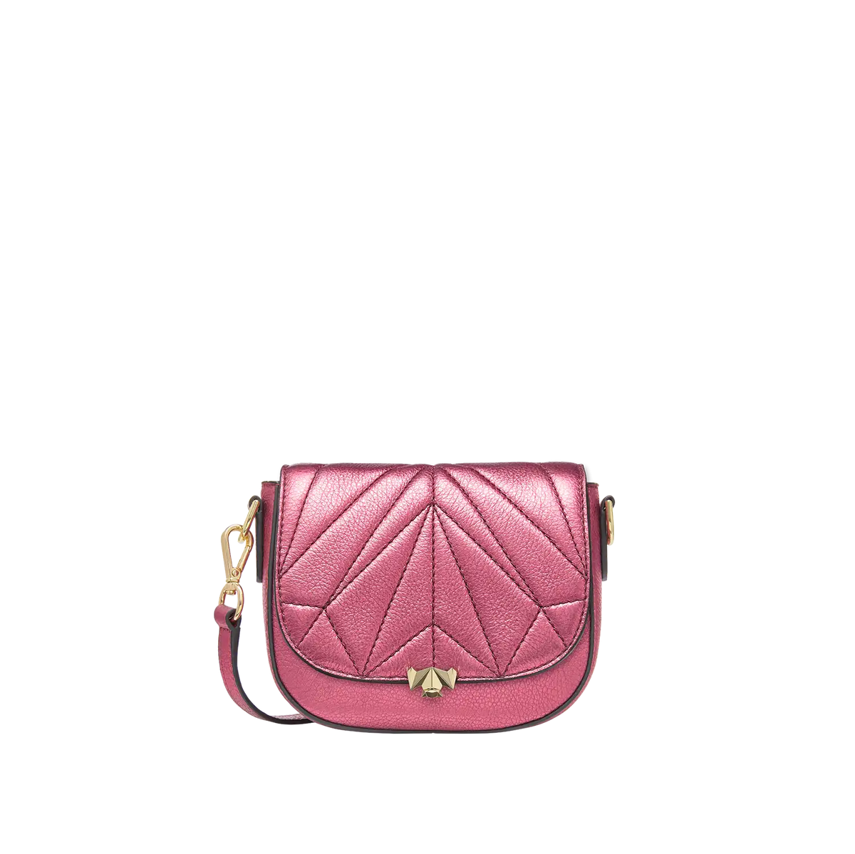 Wechselklappe - Mini Kinda Metallic Mulberry - pink-metallic