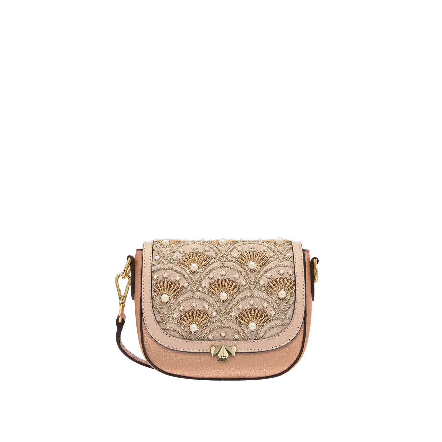 Wechselklappe - Mini Love Blossom - nude