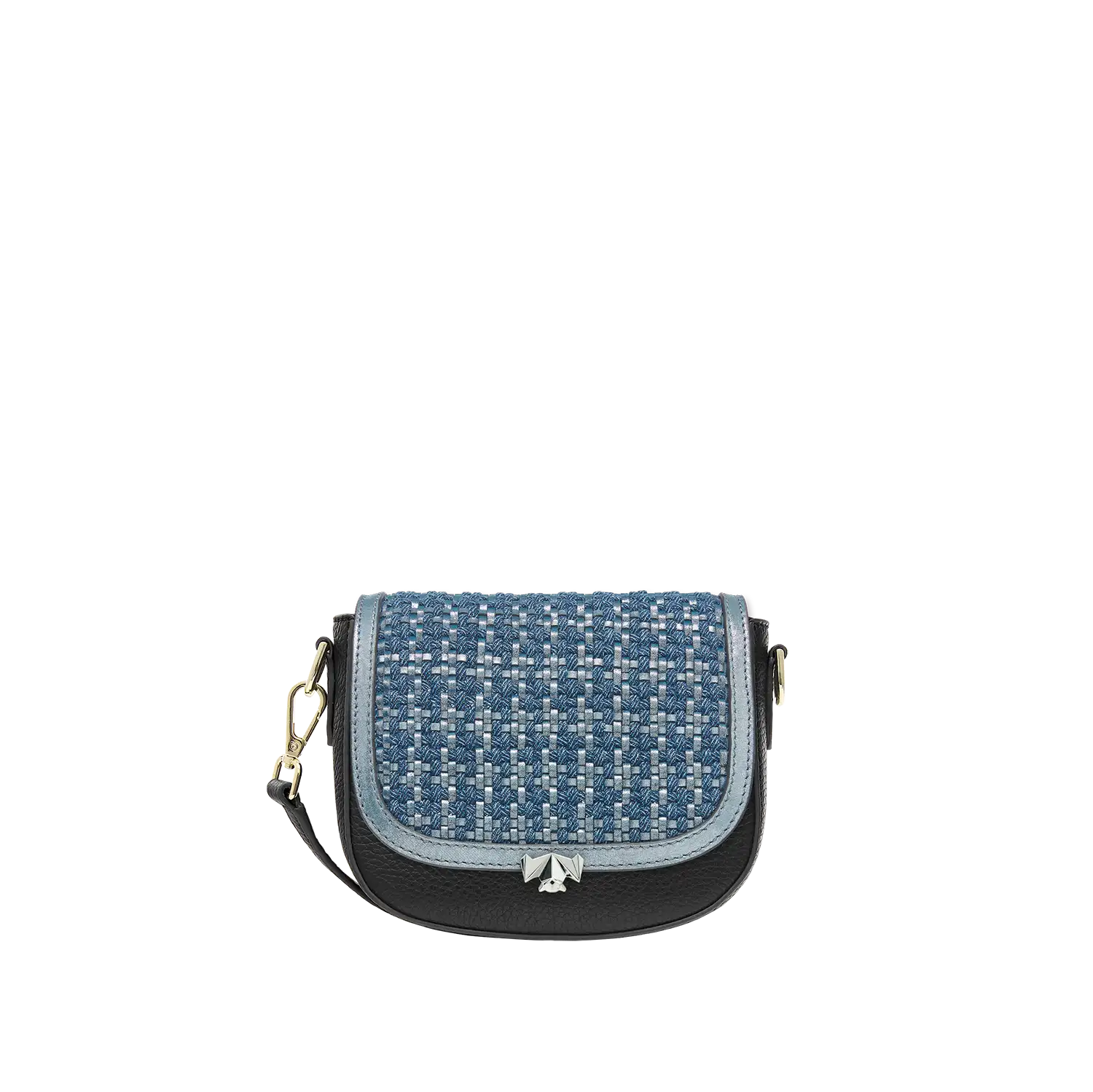 SC Wechselklappe - Mini Blue Bling - blau-metallic