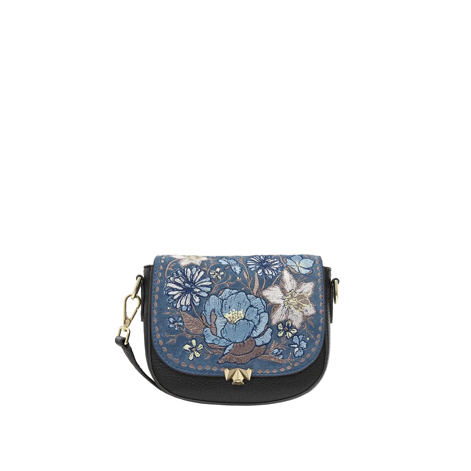 Wechselklappe - Mini Butter Bloom - blau