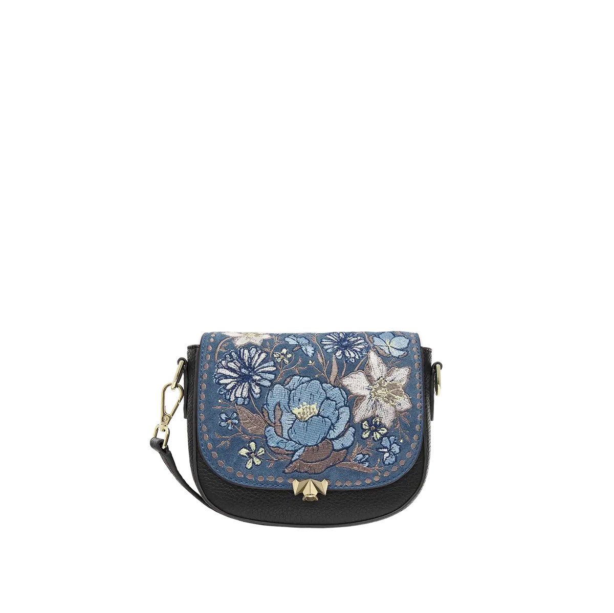 Wechselklappe - Mini Butter Bloom - blau
