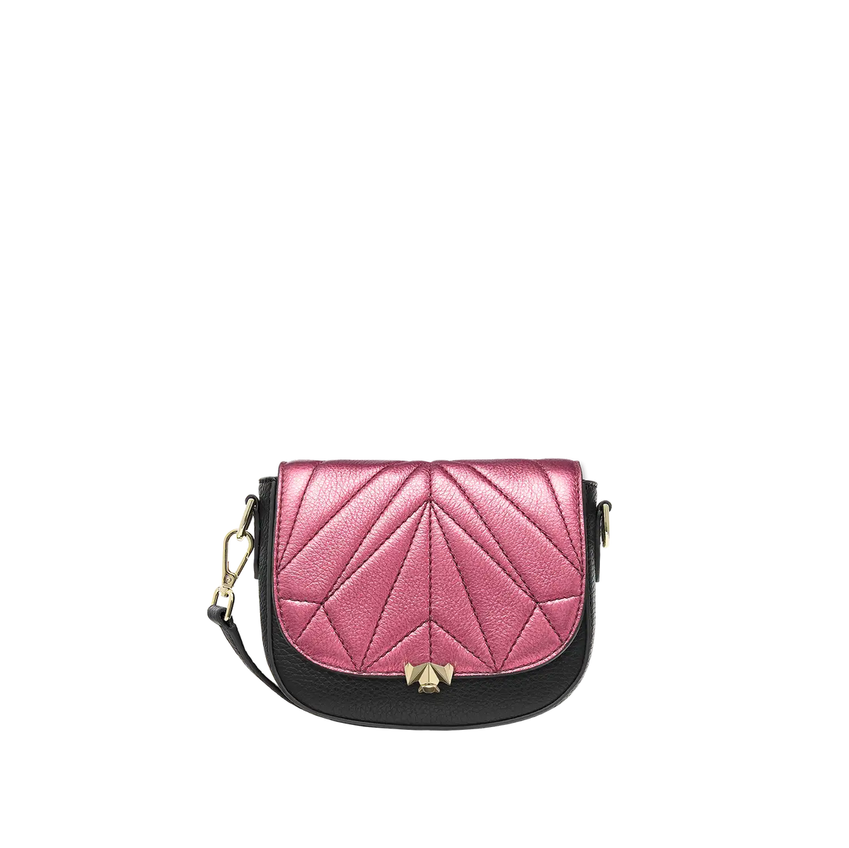 Wechselklappe - Mini Kinda Metallic Mulberry - pink-metallic