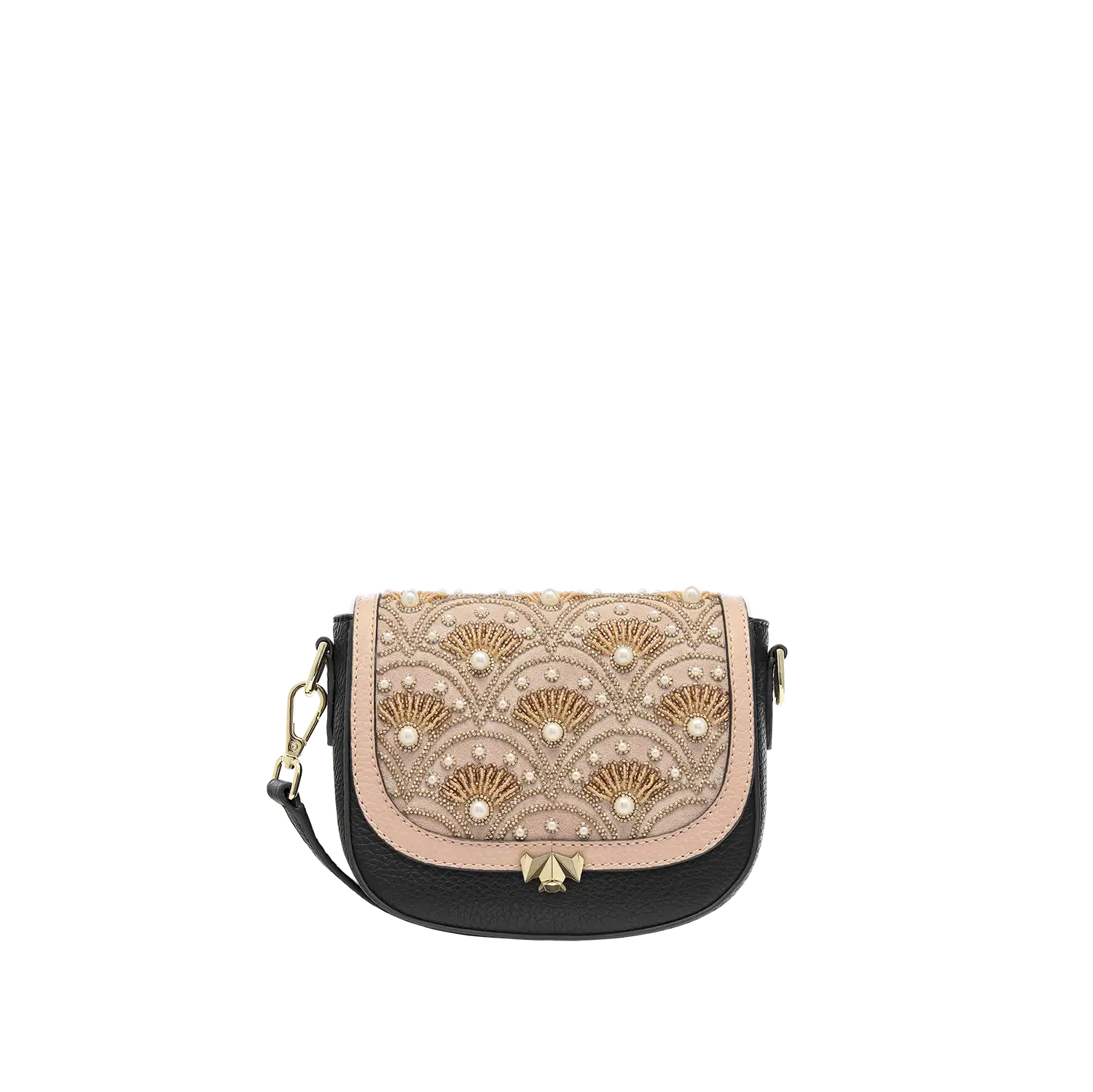 Wechselklappe - Mini Love Blossom - nude