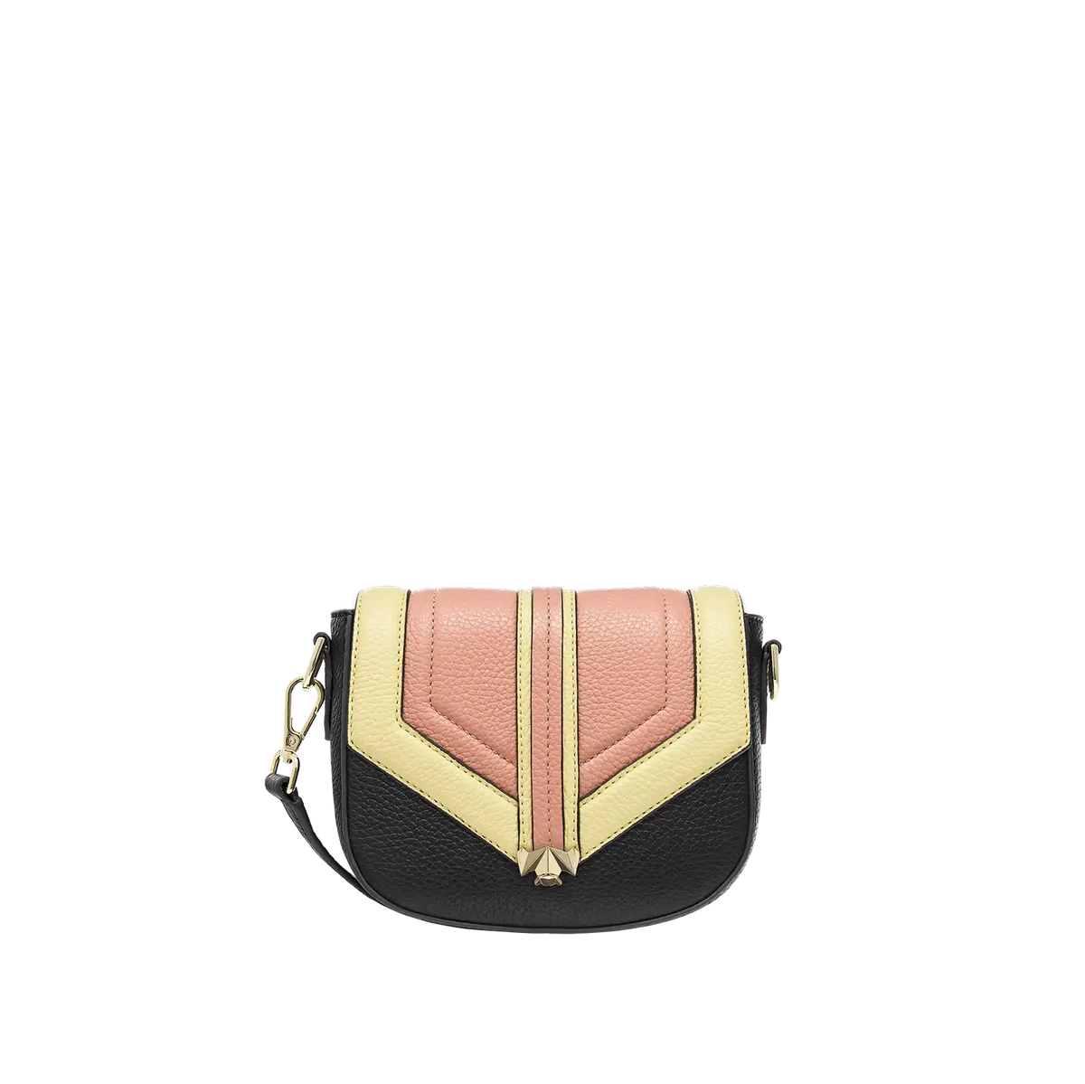 Wechselklappe - Mini Pastel Harmony - gelb-rosa