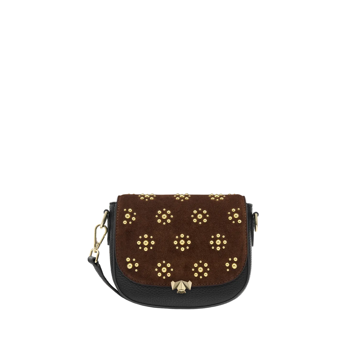 Wechselklappe - Mini Rebel Bloom - braun
