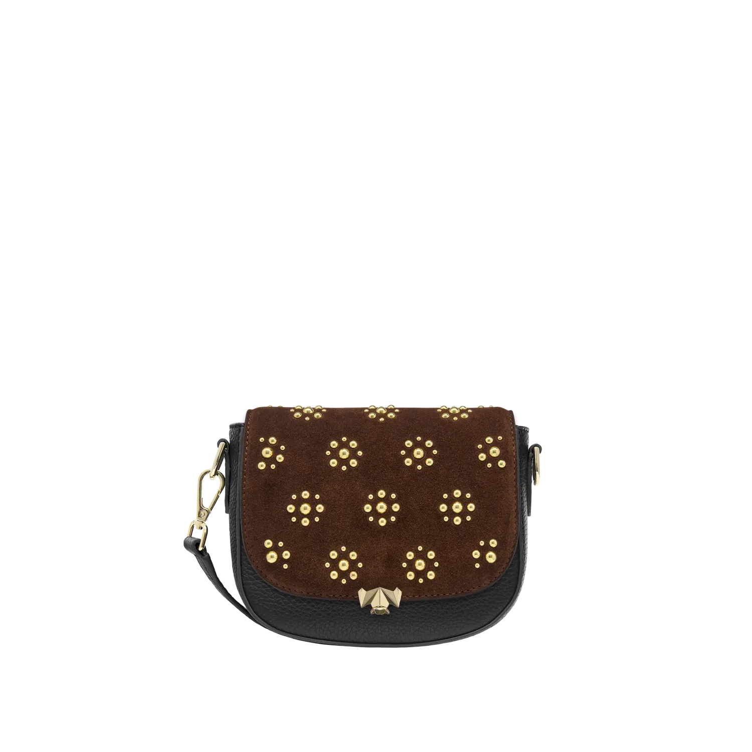 Wechselklappe - Mini Rebel Bloom - braun