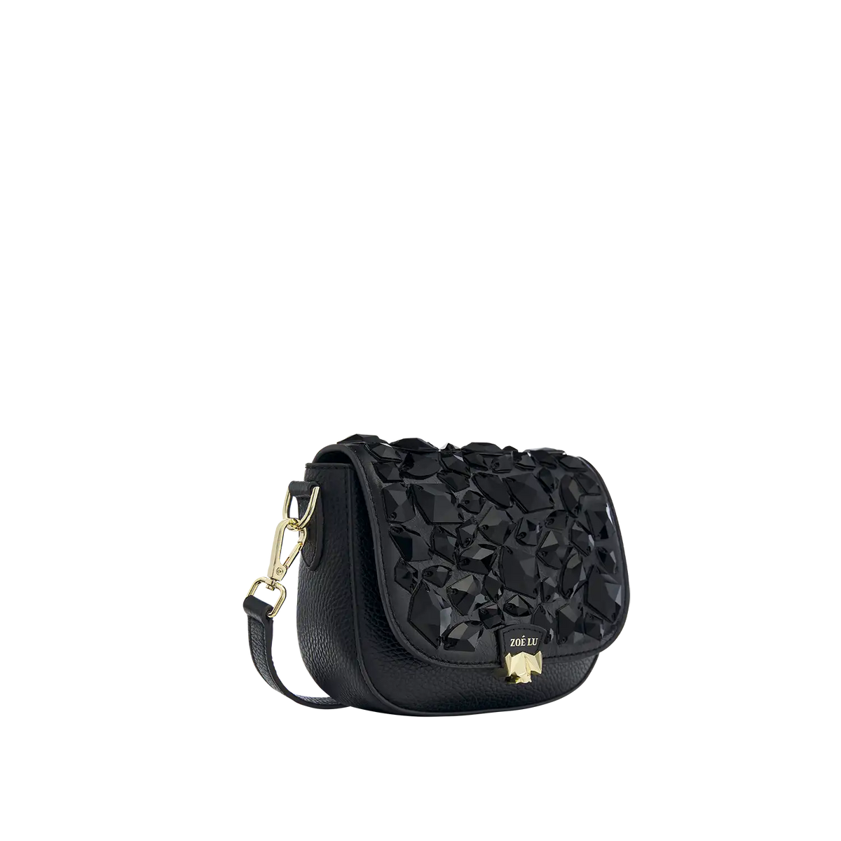 Wechselklappe - Mini Shiny Cassiopeia - schwarz