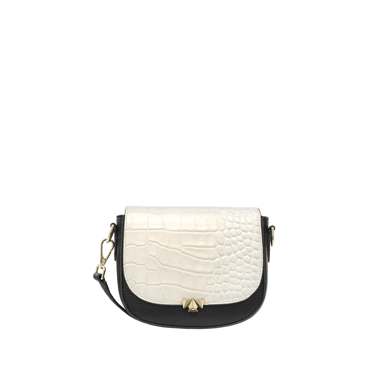 Wechselklappe - Mini Shy Princess - perlmutt-croco