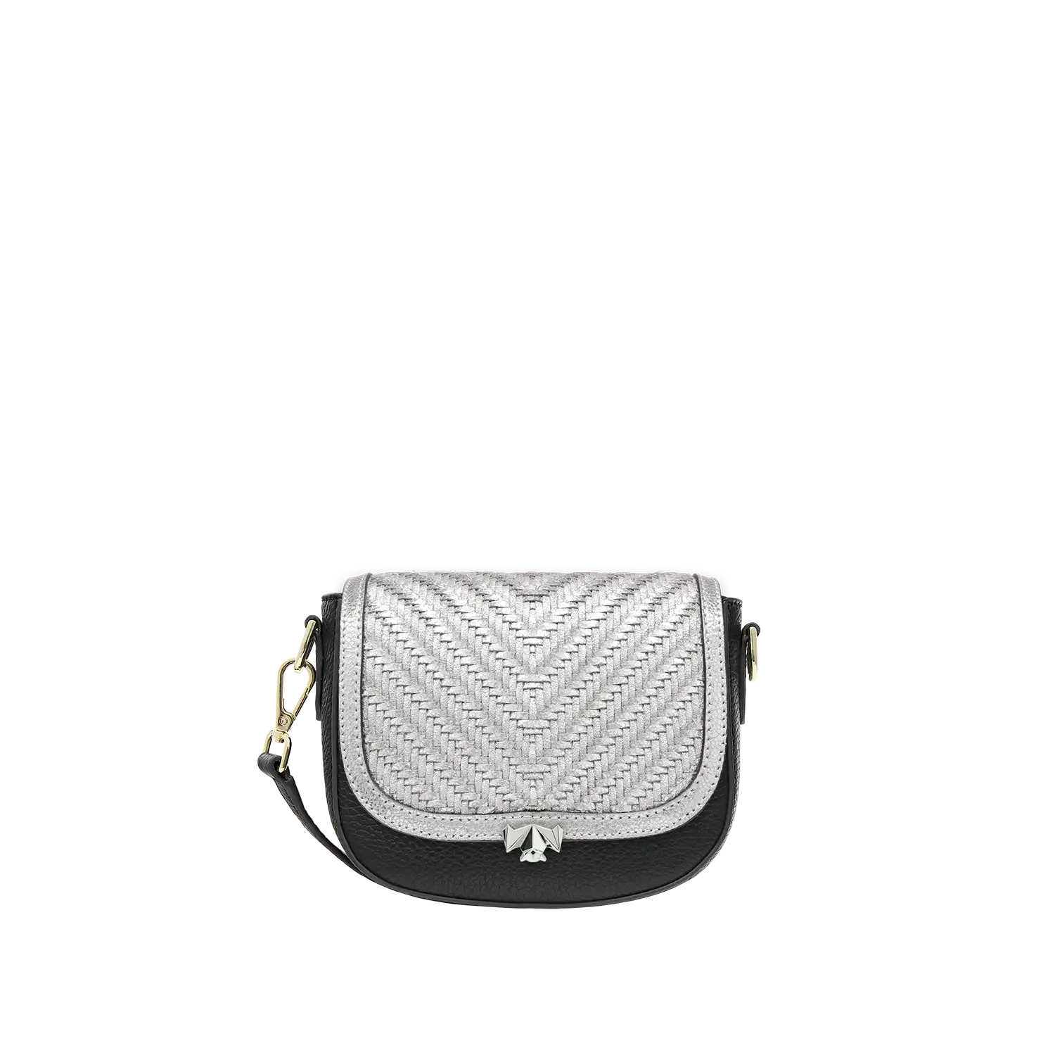 Wechselklappe - Mini Silver Star - silber