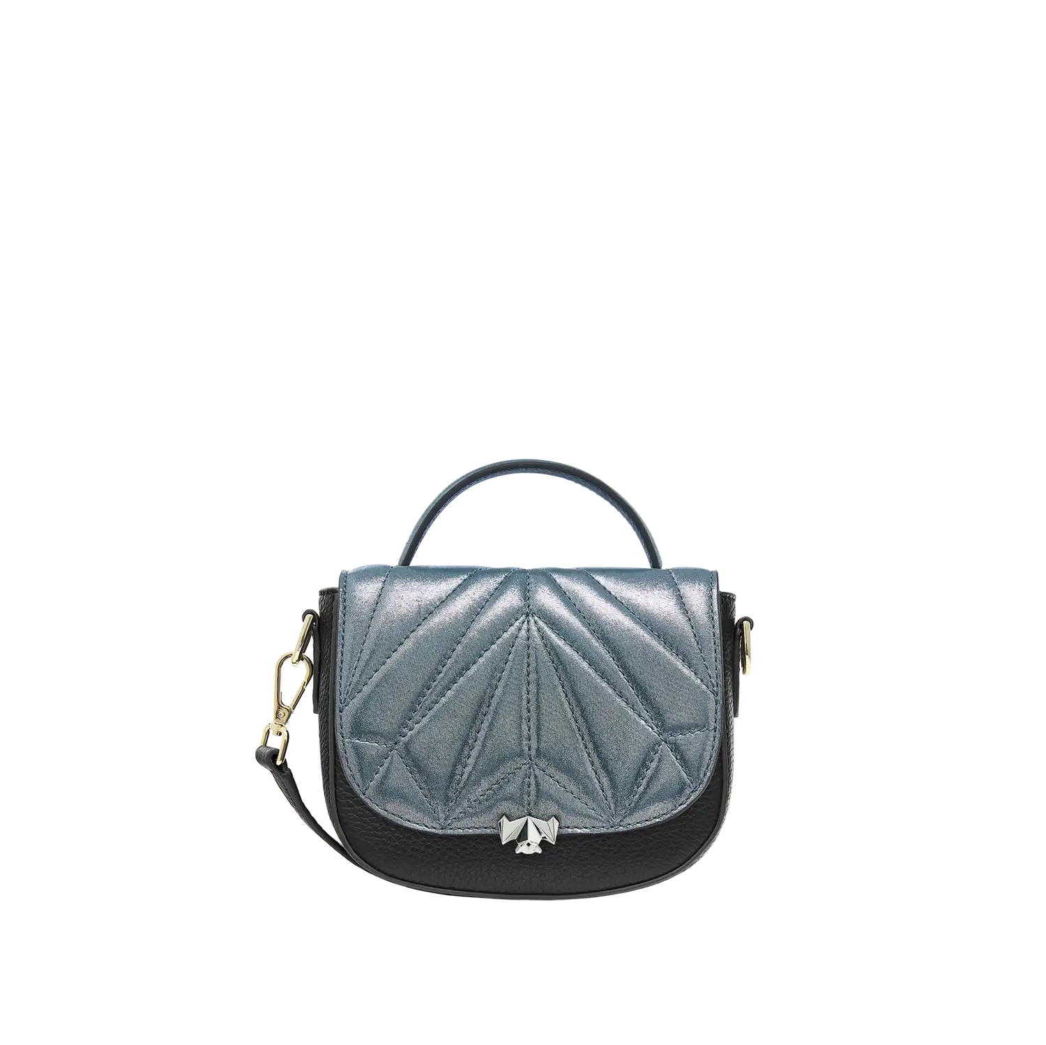 SC Wechselklappe - Mini Something Blue - blau-metallic