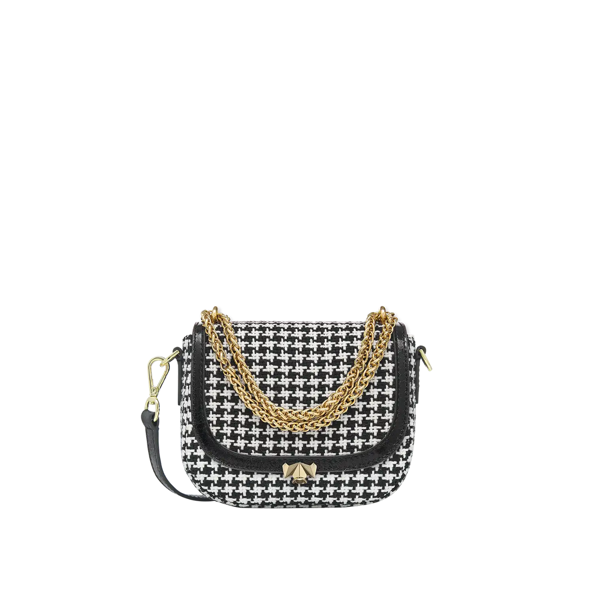 Taschenkoerper Mini Me - Hahnentritt schwarz-weiß