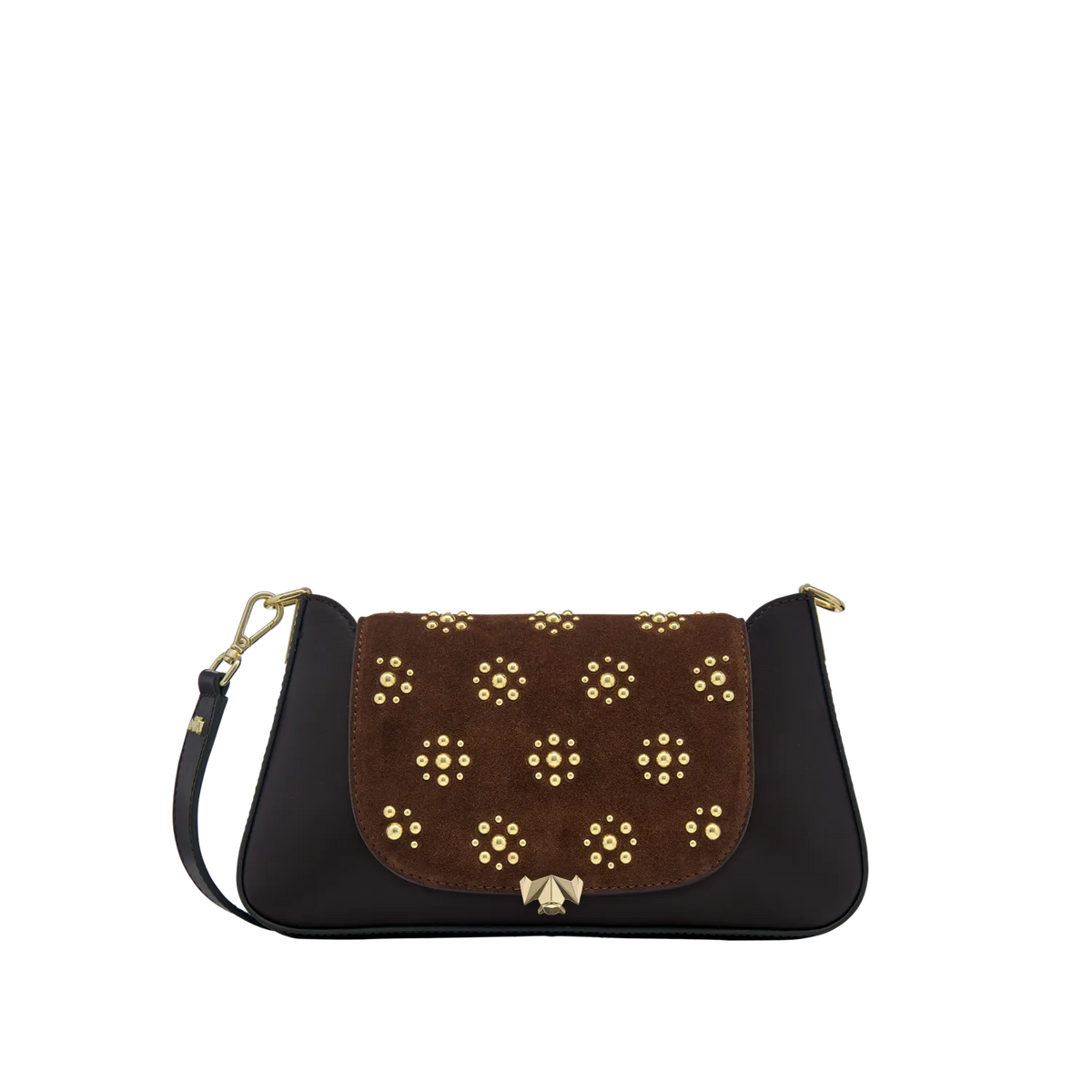 Wechselklappe - Mini Rebel Bloom - braun