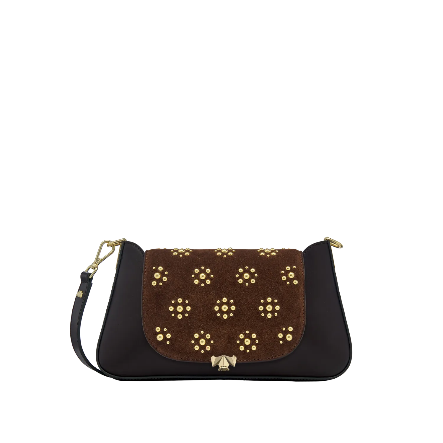 Wechselklappe - Mini Rebel Bloom - braun