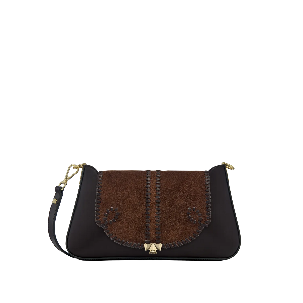 Wechselklappe - Mini Saddle Grace - braun