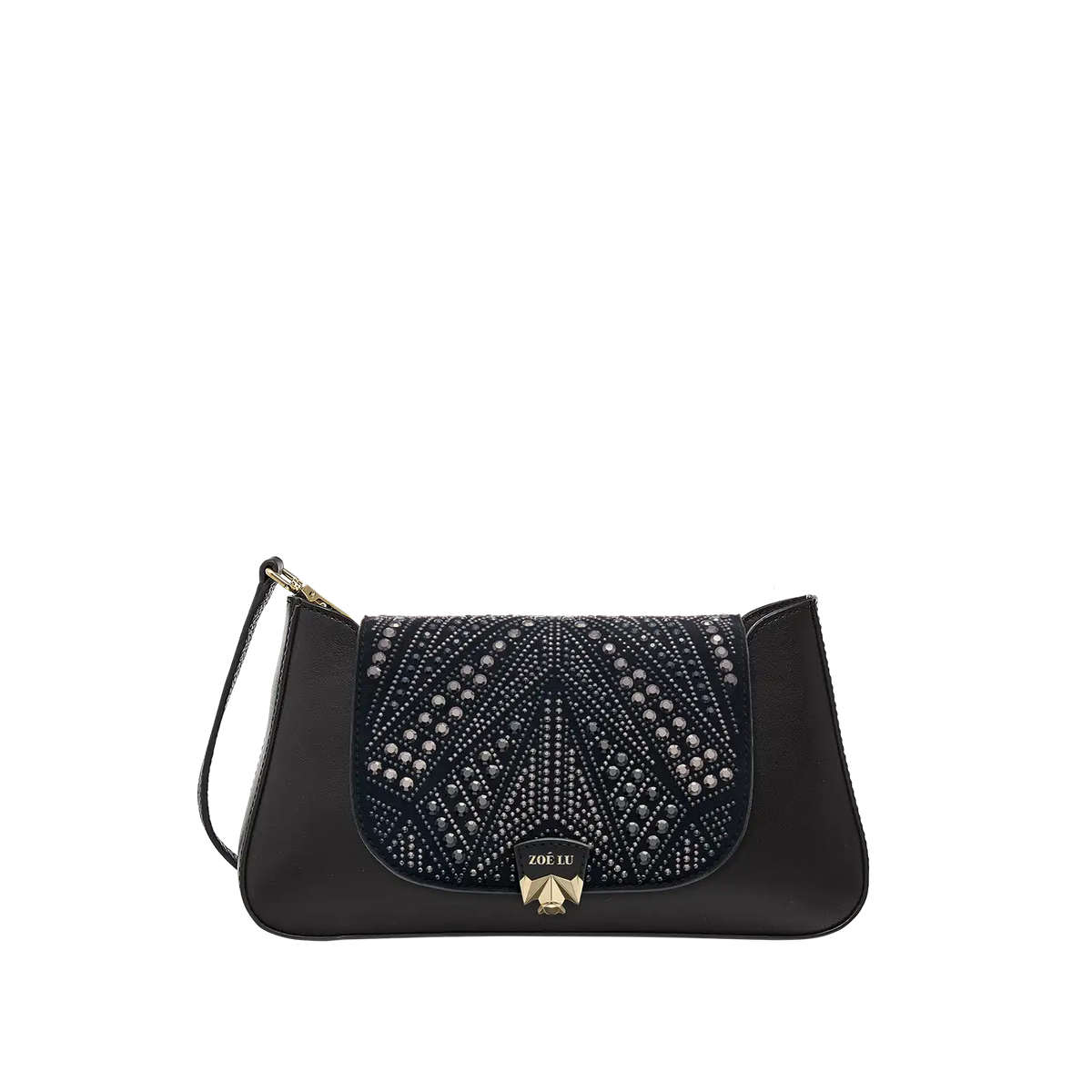 Taschenset - Pochette schwarz - Mini Black Sparkle