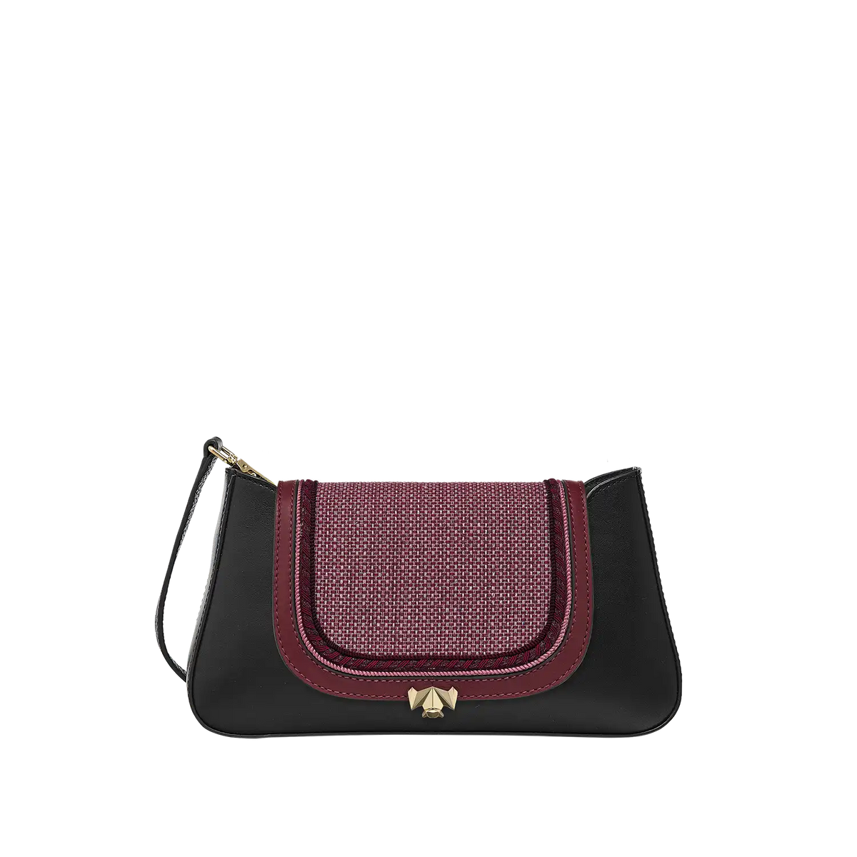 Wechselklappe - Mini Burgundy Kiss - dunkelrot